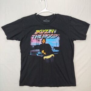 Philcos Boyz N The Hood T-Shirt Mens L Black Ice Cube Graphic Movie Tee Cotton